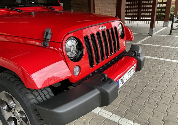 Jeep Wrangler cena 119000 przebieg: 72000, rok produkcji 2016 z Poznań małe 742